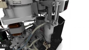 Технология работы  автоматической кофемашины KRUPS BARISTA EA9010