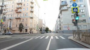 На машине по улицам Москвы. ЦАО часть 2.