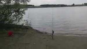 Рыбалка на Правдинском водохранилище Барнаул.  Клева не было совсем, но эта снасть ловила