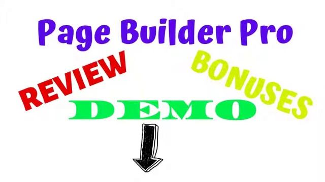 Page Builder Pro Demo with Review ! Easy Page Builder with Google Traffic ! смотреть онлайн