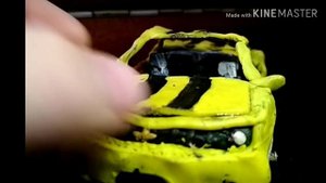 Шевроле Камаро из пластилина