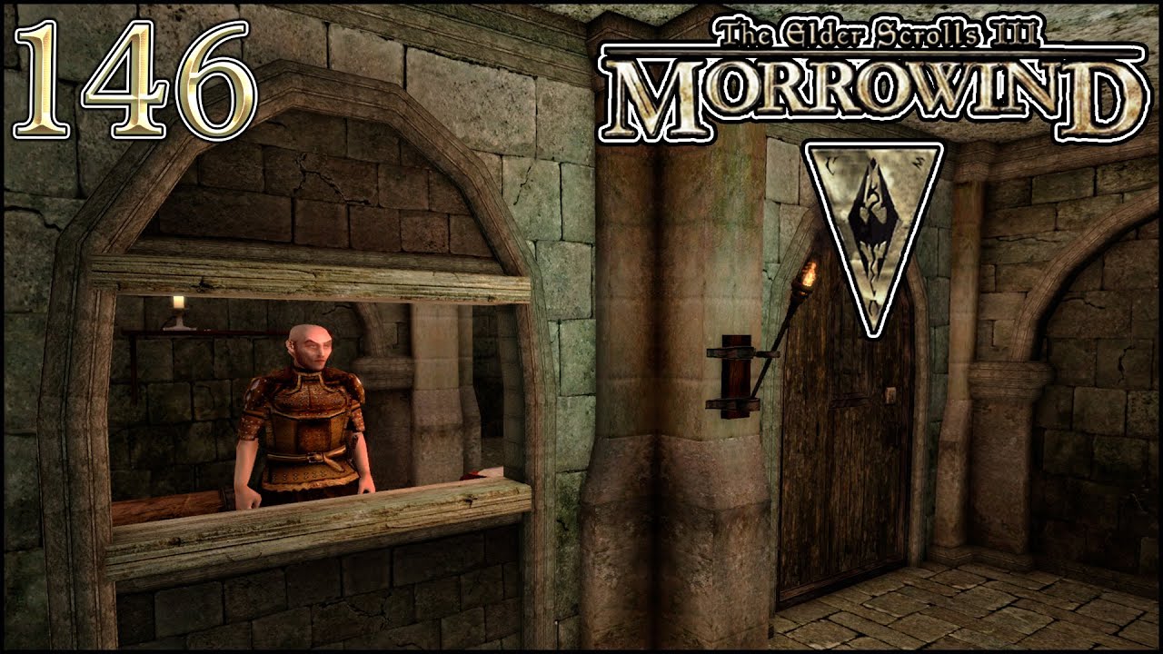 Morrowind Tamriel Rebuilt ► Темница Старого Эбенгарда и её обитатели, #86 (146) #shorts