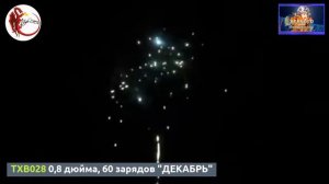 TXB028 0,8 дюйма, 60 зарядов "ДЕКАБРЬ"