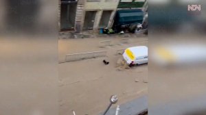 Streams of DEVASTATION hit the streets of Porto. Flooding in Portugal.