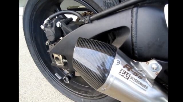 2007 Suzuki GSXR 750 Yoshimura R55 Slip on exhaust смотреть онлайн
