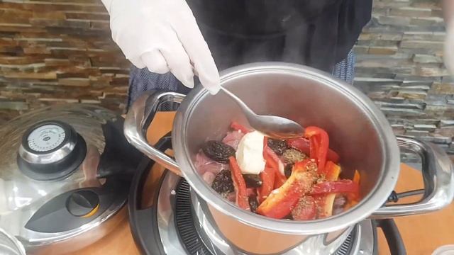 Говядина с черносливом по методу АМС