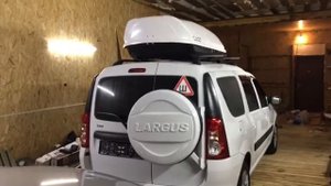 Какой Автобокс ставят на автомобиль Лада Ларгус,крепление запасного колеса для Ларгуса,запчасти