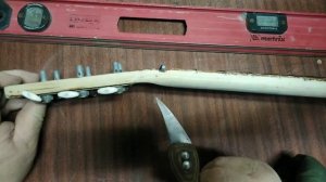 Мои соображения об одном из вариантов изготовления грифа гитары. Показ для друга с Алтая