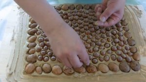 форма для отливки плитки из гипса орехи