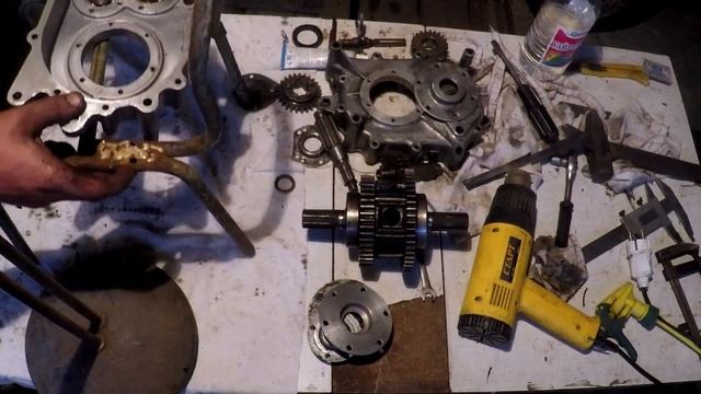 Как собрать мост РЕДУКТОР от мотороллера муравей. (ПЕРЕВЕРТЫШ) смотреть онлайн