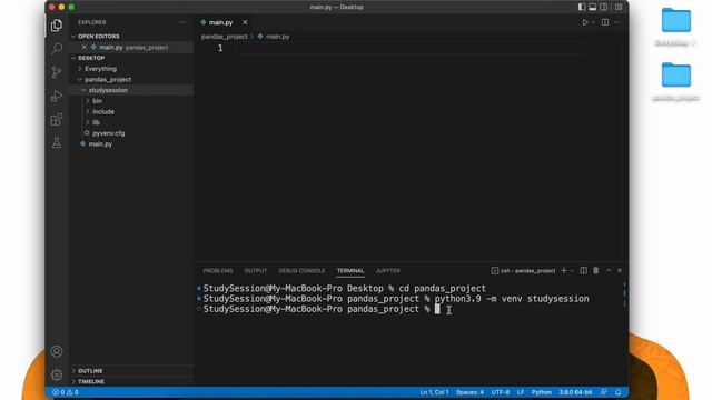 How To Install Pandas in Visual Studio Code (Mac)