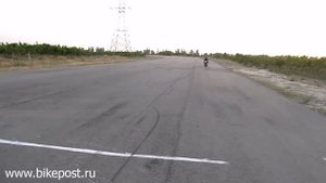 Езда на заднем колесе (шаг за шагом) - с ручки газа