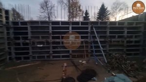 Монолитные Стены - Армирование, Опалубка, Подготовка к Бетонированию! | ЦОКОЛЬНЫЙ ЭТАЖ под ключ