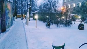 Обзор территории лечебницы поселка Кизнер.