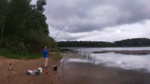 Рыбалка на Озернинском водохранилище. Село Таблово, 3 августа 2021 г. Озернинское вдхр.  Фидер 2021