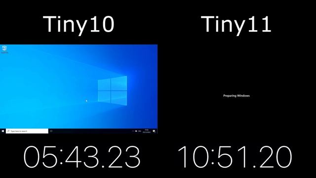 Tiny10 Vs. Tiny11