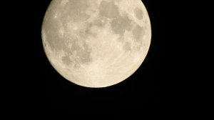 Full Moon Time-lapse. Nikon Coolpix P900 zoom test