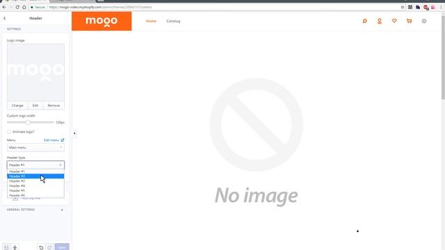 Header :: How to add logo, favicon & change header type :: Mogo Shopify Theme смотреть онлайн