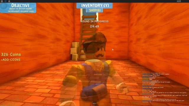 ПРИВЕТ СОСЕД в ROBLOX / Побег от Hello neighbour в РОБЛОКС #КИД смотреть онлайн