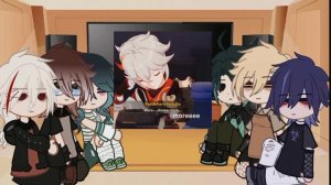 anemo boys react to each other • modern au react to original • (1/3) • рус/eng • gacha nox!