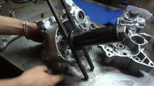 Установка коленвала в мастерской Мото50