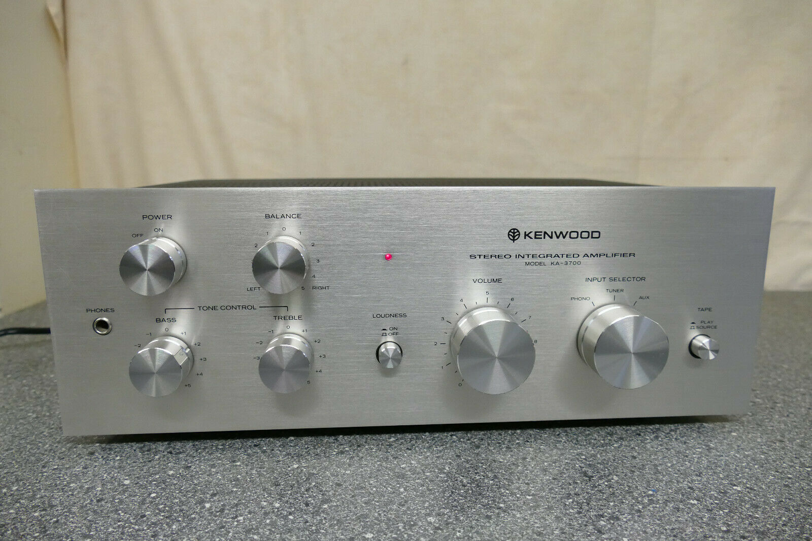 Винтажный усилитель Kenwood ka-3700-ЯПОНИЯ-70 Х.