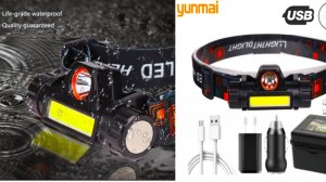 Светодиодный налобный фонарь YUNMAI LED headlamp