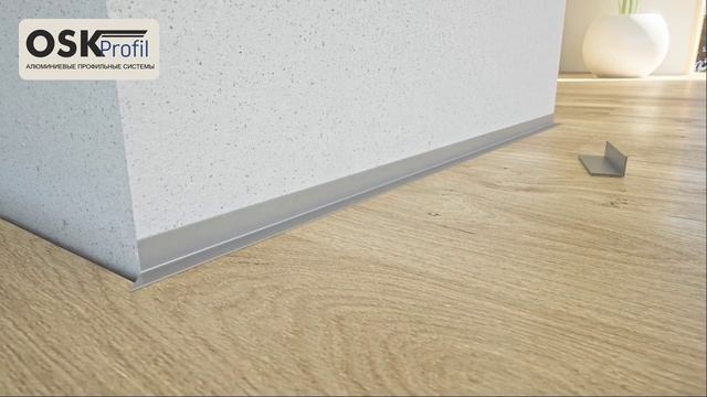 Монтаж микроплинтуса OSK смотреть онлайн