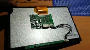 Разобрал монитор с встроенным приёмником для    FPV