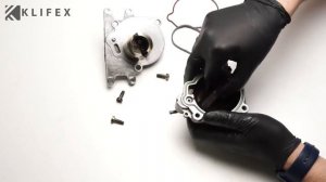 Ремонт вакуумного насоса Opel 2 2 CDTI D223L Y22DTH 90531395 90528598 545708  Установка ремкомплекта