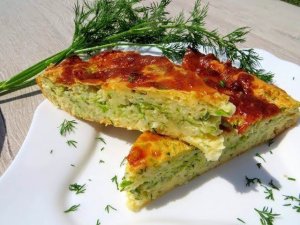 Самый Вкусный Заливной Пирог с Капустой и Кабачком