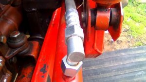 КРЕПЛЕНИЕ РУЛЕВОГО ЦИЛИНДРА ТРАКТОРА Т 25