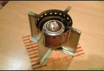 Самодельная спиртовая печка смотреть онлайн