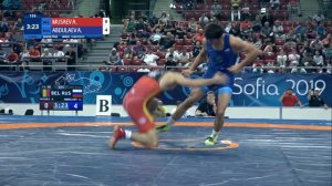 1/4 FS - 60 kg: A. MUSAEV (BEL) v. A. ABDULAEV (RUS)