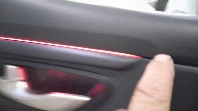 светодиодная подсветка салона на Kia Rio смотреть онлайн