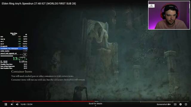 STOP BEATING THE ELDEN RING SPEEDRUN RECORD!!! смотреть онлайн