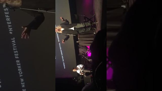 Patti Smith and David Remnick at the New Yorker Festival смотреть онлайн