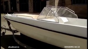 Касатка 580 - пластиковая моторная лодка +79189916414