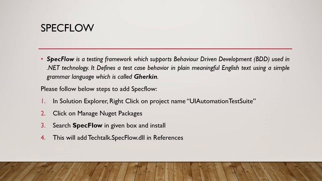 UI Automation Framework using Selenium and C#.NET – Part 1 смотреть онлайн