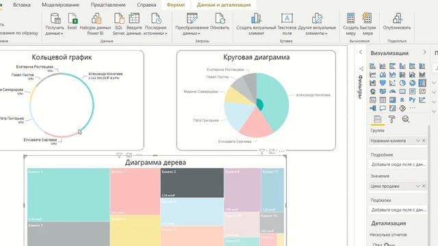 Построение аналитической отчётности в Power BI смотреть онлайн