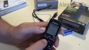 Диктофон Sony ICD PX333