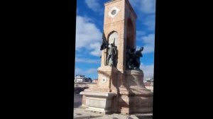 Достопримечательности Стамбула площадь Таксим/ Attractions Istanbul Taksim Square