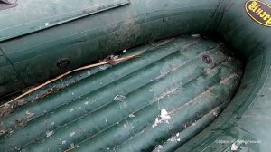 Лодка ПВХ ИНЗЕР-280. Спустя 1 год после покупки.