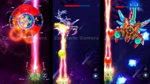 Galaxy Attack Shooting Game Comparison Of Boss 43 44 And 45 @Newapachegamers