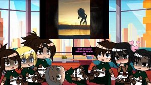 AOT REACTS TO OUR WORLD (SCARIEST TREVOR HENDERSON CREATURES) gachaclub