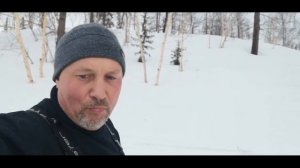 Норильск.Похож на лыжах.От  Норилки до  Горнолыжки по реке Валёк на лыжах.2021 28 апреля.