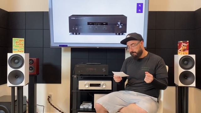 Yamaha RS202 Stereo Amp Review... orrr Receiver? Tuner? Integrated Amplifier? смотреть онлайн