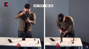АК-12 vs АК-74М. Сборка-разборка. Кто быстрее?