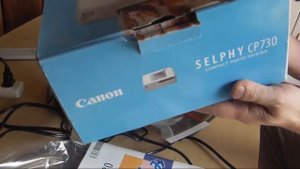 キヤノン フォトプリンタ SELPHY CP730の動作確認