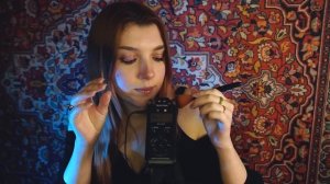 АСМР ? самые мурашечные триггеры на Tascam DR-05X / ликинг, кисточка, близкий шепот // asmr licking